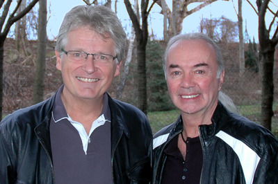 Willi Dussmann (Mainstreet) und Gerhard Blaboll beim Radiointerview