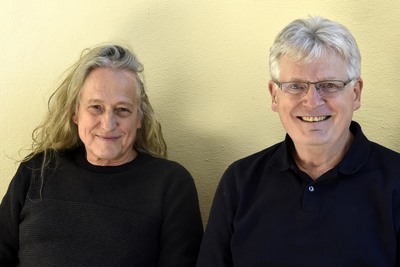 Wolfgang Staribacher und Gerhard Blaboll beim Radiointerview